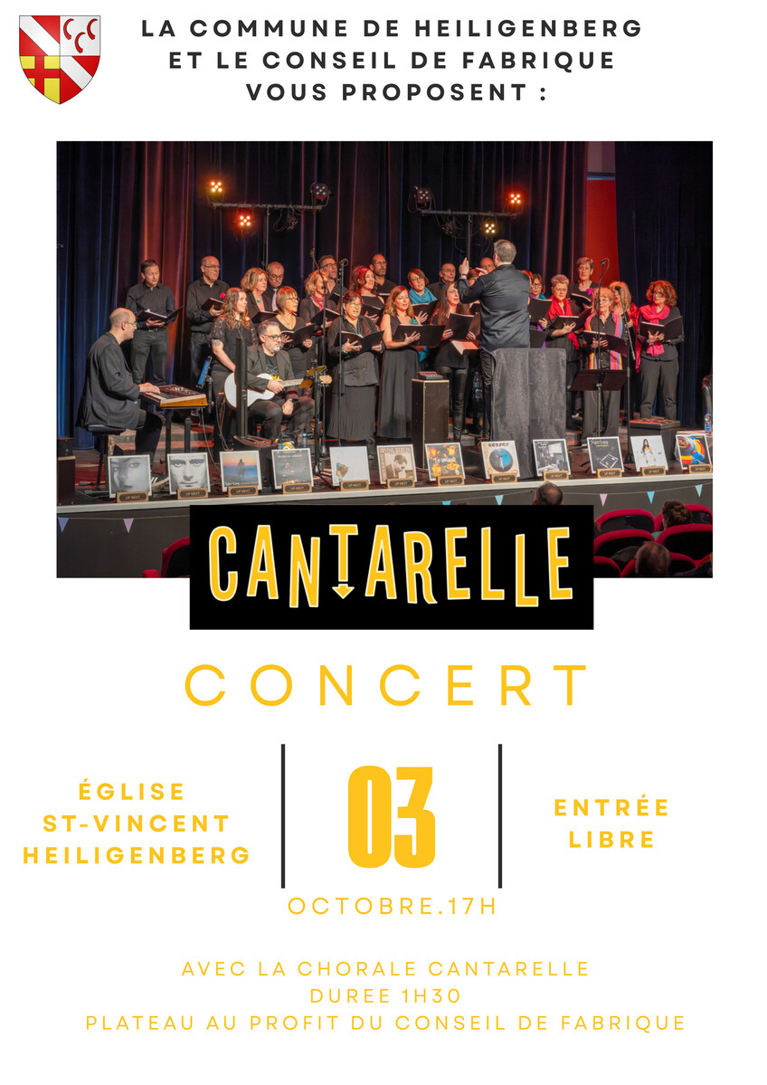 Concert CANTARELLE