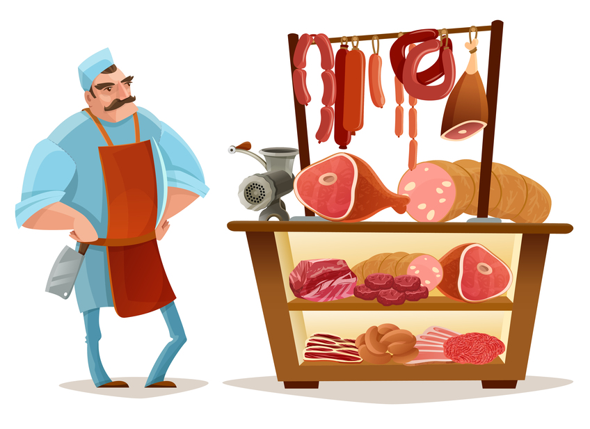 Présence d'un boucher à HEILIGENBERG