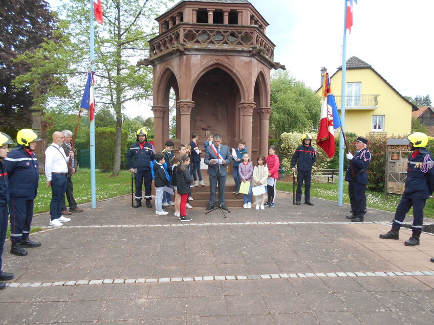 Cérémonie de Commémoration de la Victoire du 8 mai 1945