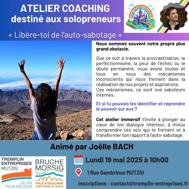 Atelier coatching destiné aux entrepreneurs