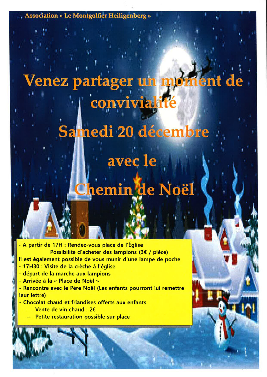 Chemin de Noël