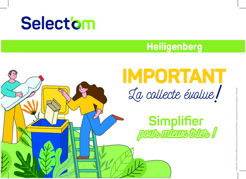 IMPORTANT : message du Select'om